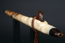 Myrtle Burl Native American Flute, Minor, Mid G-4, #E26A